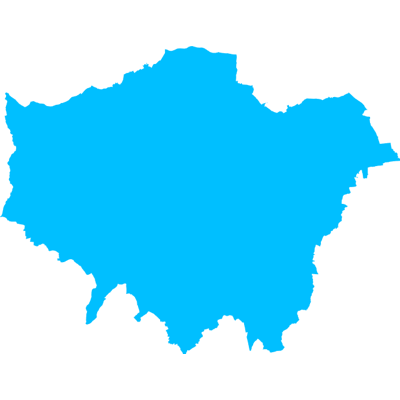 Example of geocoding of cities: London
